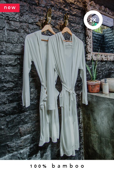2x 100% bamboo kimono (made-to-order in Bali + natural dye) 15% OFF