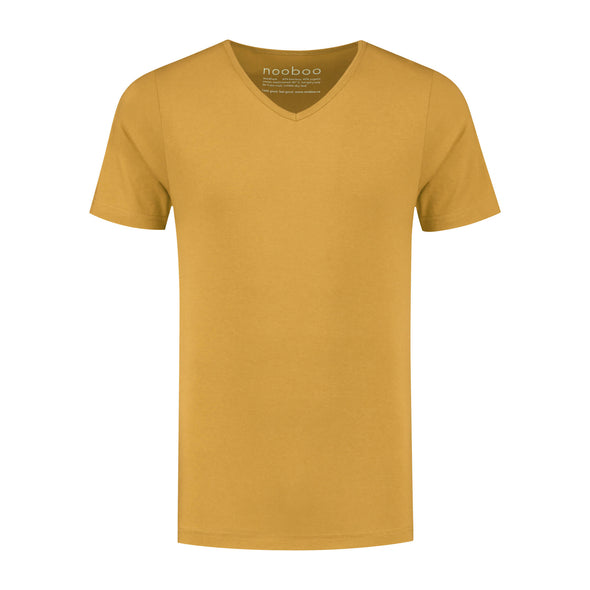 nooboo luxe bamboo t-shirt met v-hals 185 gram